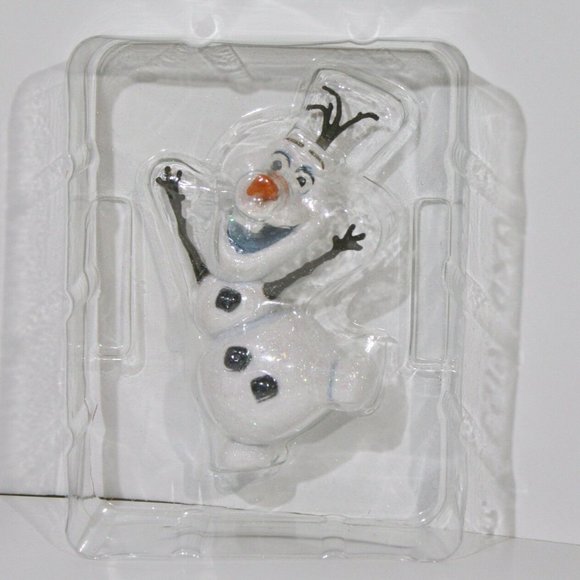 Hallmark Keepsake Ornament Olaf 2014 Glitter Frozen Disney HKO QXD6153 Xmas  Abo - Picture 4 of 5